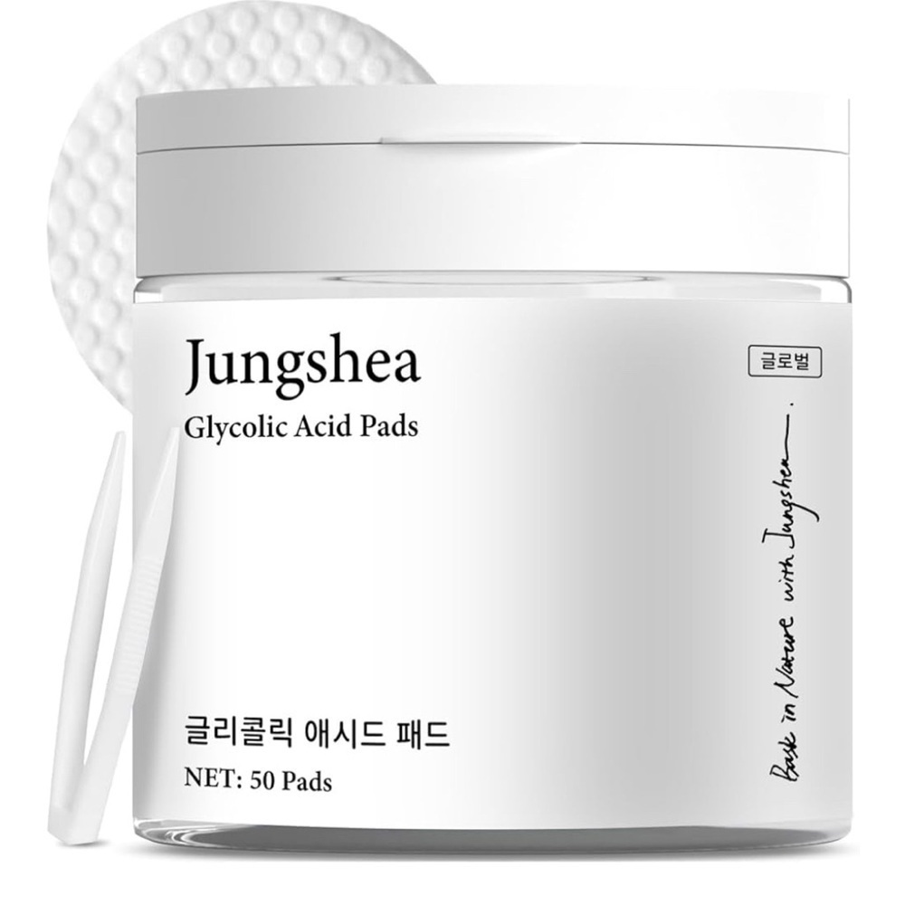 Resurfacing Pad Glycolic Acid Pads for Face: Facial Exfoliating Cleansing Peel